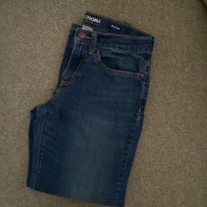 Boys size 10 flex wear straight leg jeans